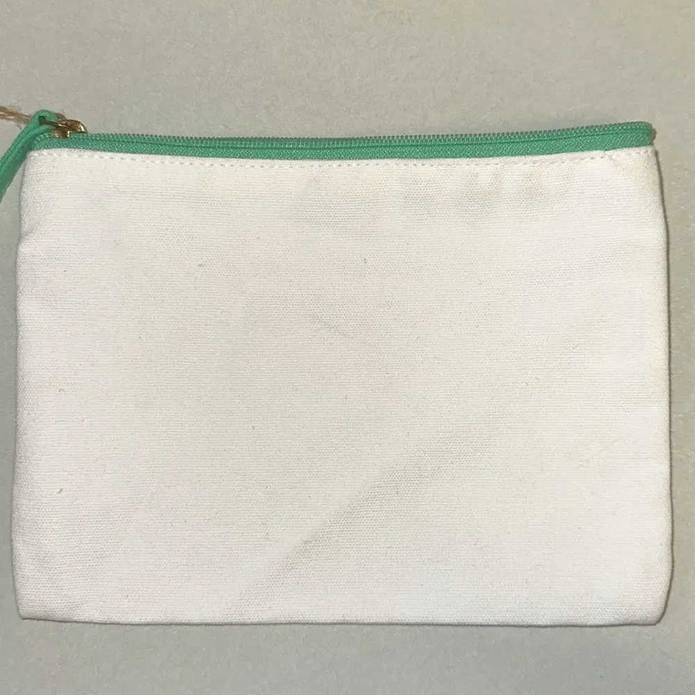 PS Exclusive Canvas Ivory Multi Teacher Badge Pouch